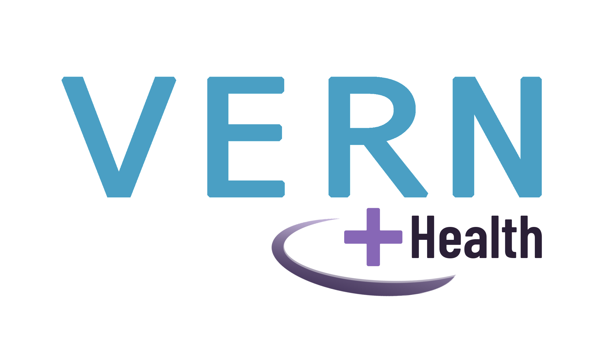 VERN Health Logo 2 Final White